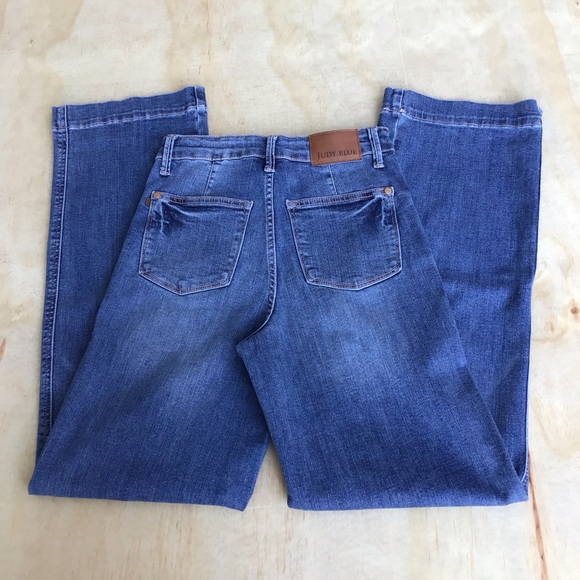 Judy Blue Dark Wash Straight Fit Jeans - Picture 6 of 15